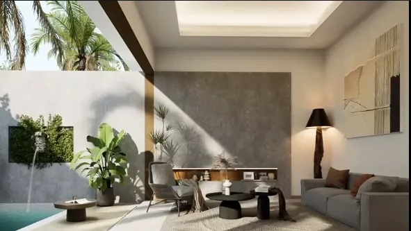 Render of Vincent’s ocean-view apartment development in Ungasan